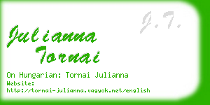 julianna tornai business card